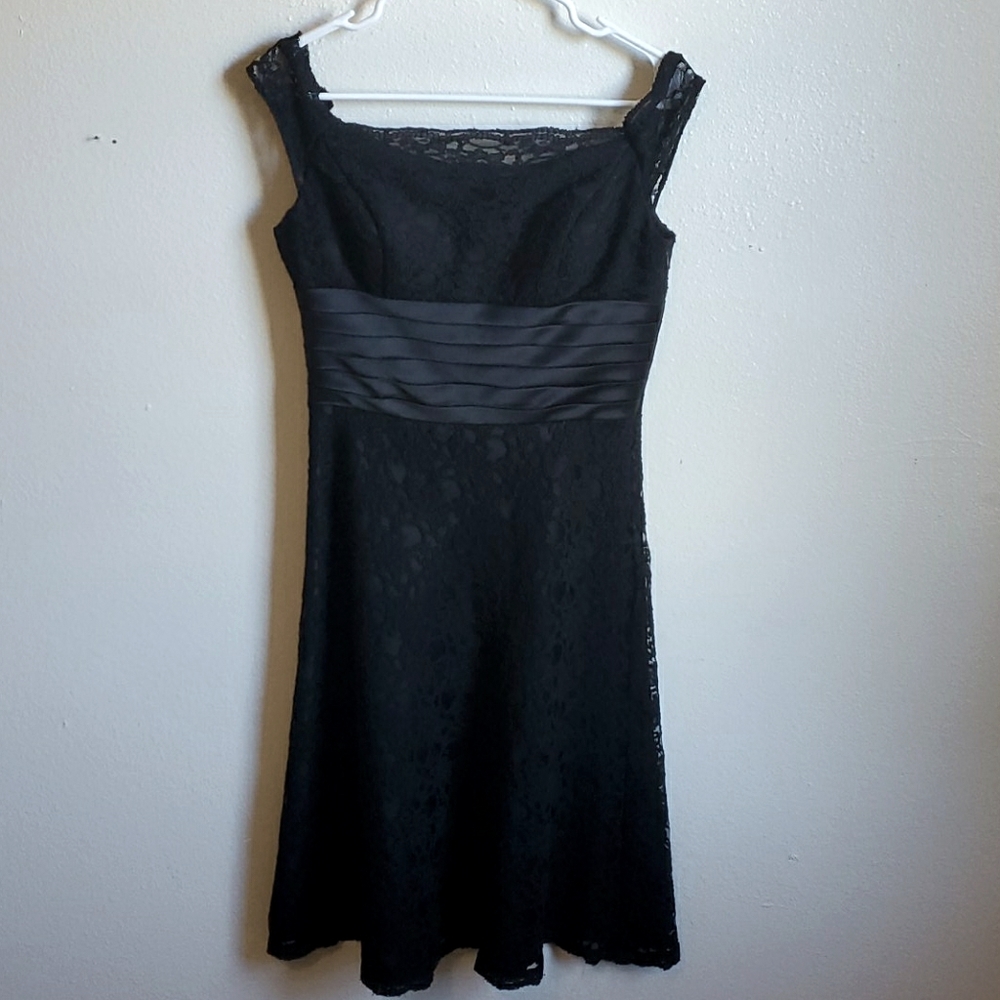 White House Black Market - Black Lace Dress